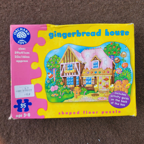 Gingerbread house jigsaw puzzle 35 pc