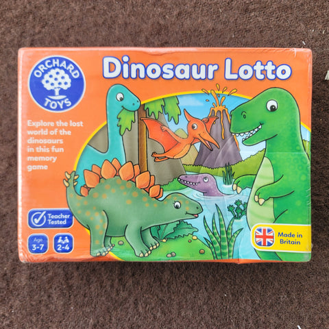 Dinosaur lotto