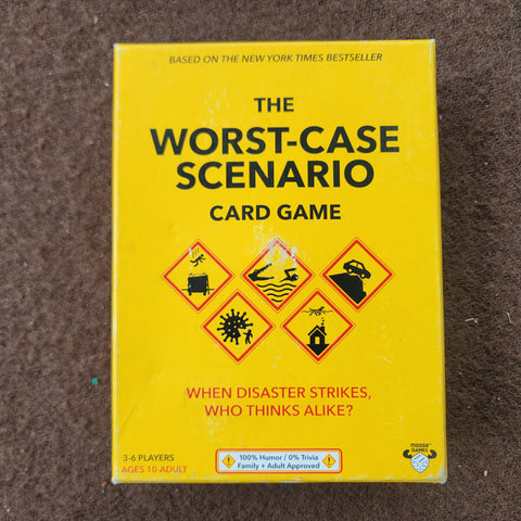 Worst case scenario game