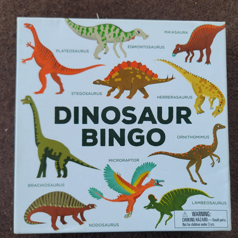 Dinosaur Bingo