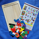 Tangram wooden set