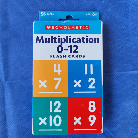 Multiplication Flash Cards