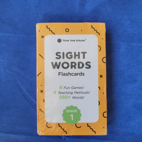 Sight Words Flash Cards