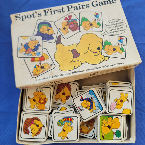 Spot's First Pairs Game