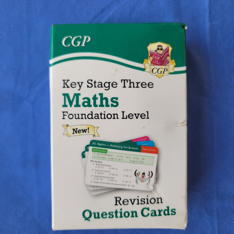 Math GCE revision cards