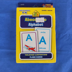 Alpahbet flashcard (dual language)