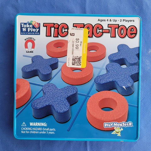 Tic Tac Toe Travel, magnetic, new