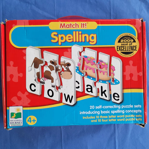 Spelling puzzle, 19 words