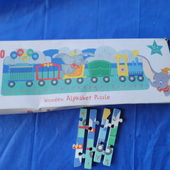 Wooden alphabet puzzle - Toy Chest Pakistan