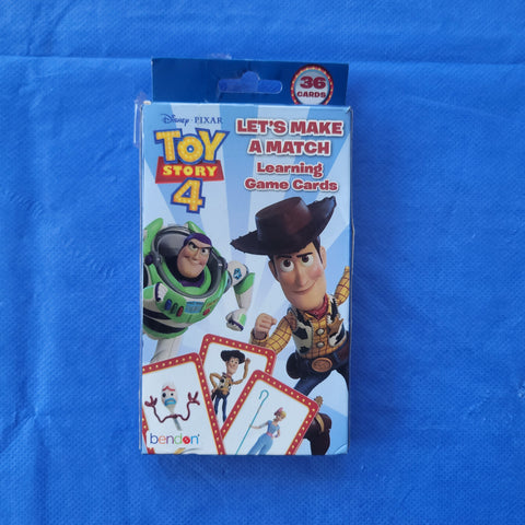 Toy story learning gamecards