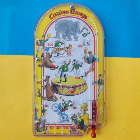 pinball curious george