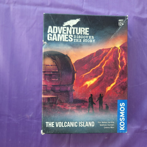 Adventure Games: The volcanic island