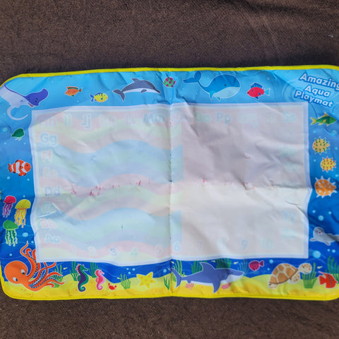 Water doodle mat