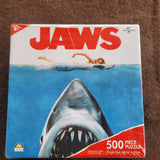 500-Piece Jaws Puzzle – Movie-Themed Jigsaw Puzzle (New)