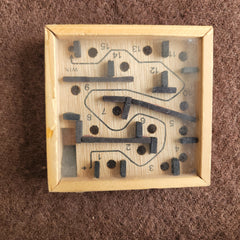 wooden maze small