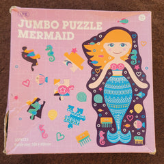 Jumbo mermaid puzzle