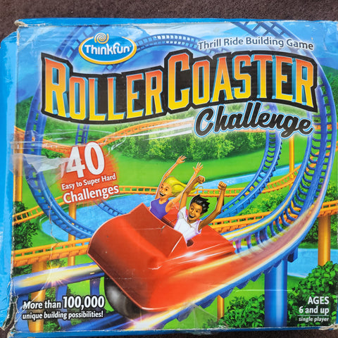 Thinkfun roller coaster, 1 pc less