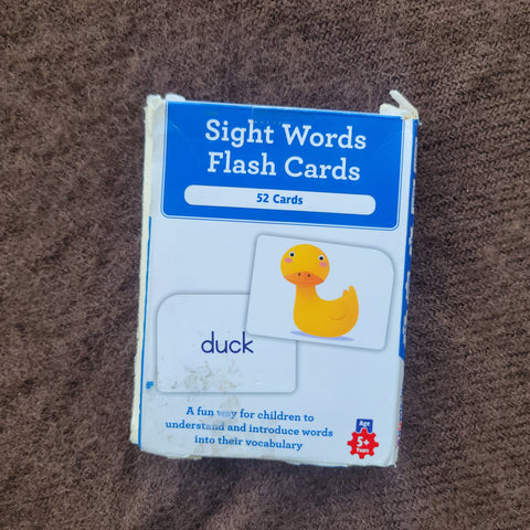 sight words flashcards