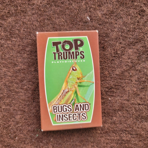 top trumps, bugs and insects