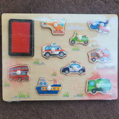 Transport stamp puzzle