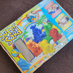kinetic sand set with moulds