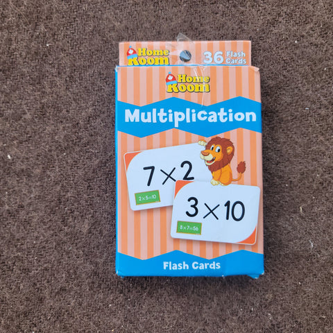mulitplication flashcards