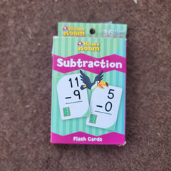 homeroom subtraction cards