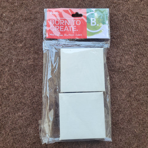 2 mini canvas set
