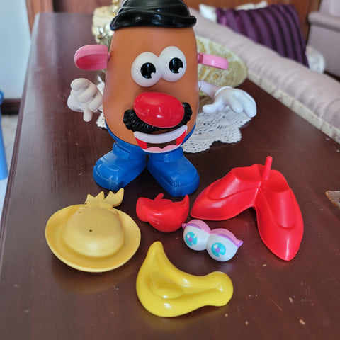 Mr Potato Head with extra parts