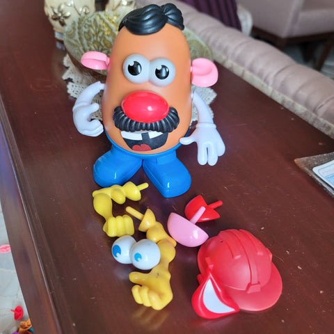 Mr Potato Head with extra parts