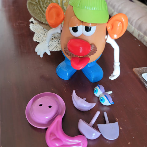 Mr Potato Head with extra parts