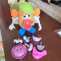 Mr Potato Head with extra parts