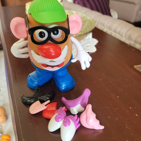 Mr Potato Head with extra parts