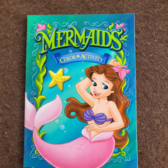 mermaid coouring book