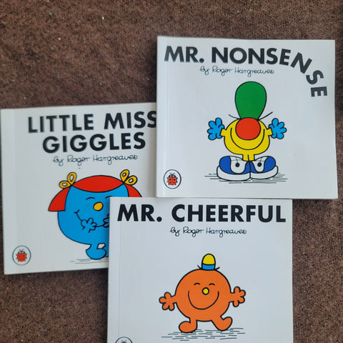 Mr Men book set