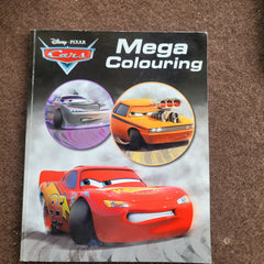 Pixar cars colouring book