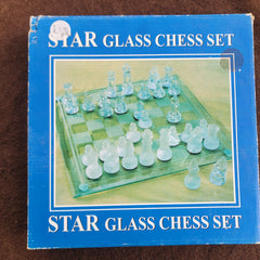 glass chess set