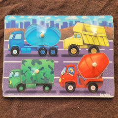 knobbed puzzle, colours