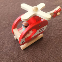 wooden helicopter
