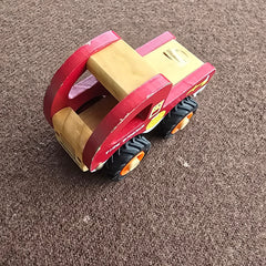 wooden firetruck