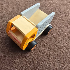 wooden dump truck