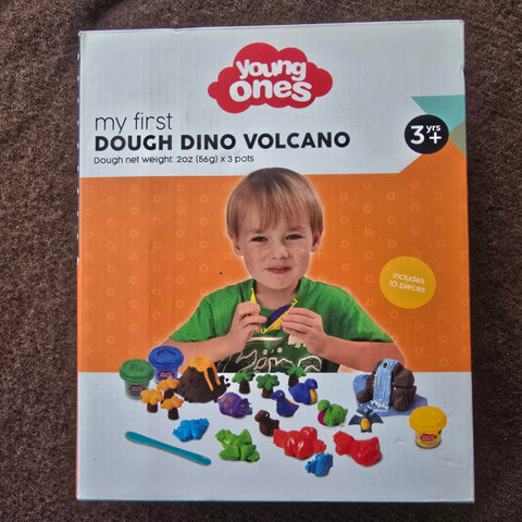 dinosaur moulds, playdough not included