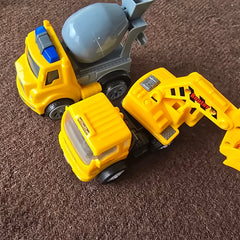 set of 2 construction vehicles