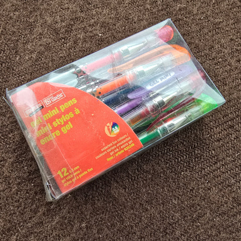 gel mini pens