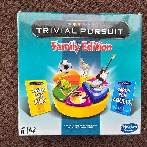 trivial pursuit, mini game hasbro