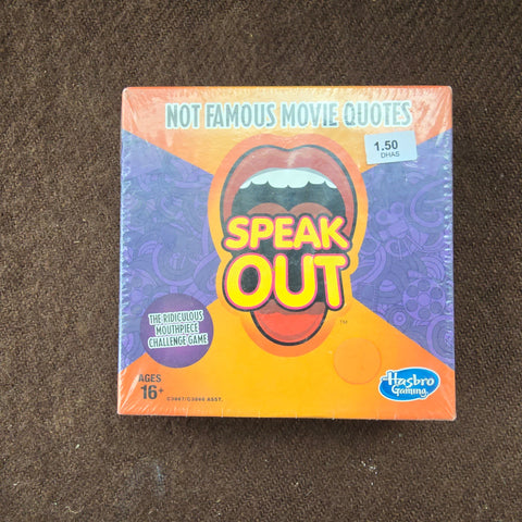 Speak Out mini game new