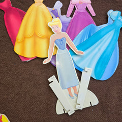 Princess magnetic dress up
