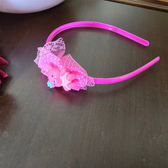 pink- headband