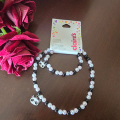 claire's neckalce and bracelet set