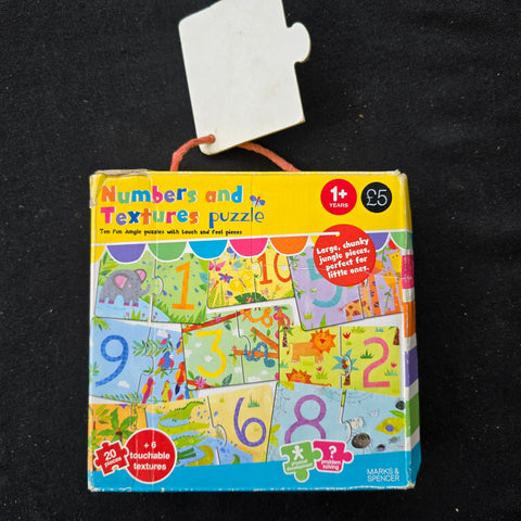 Number and Textures Puzzle